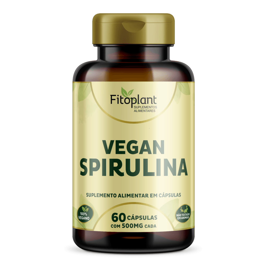 VEGAN SPIRULINA VIT B12 500MG 60 CAPS Fitoplant